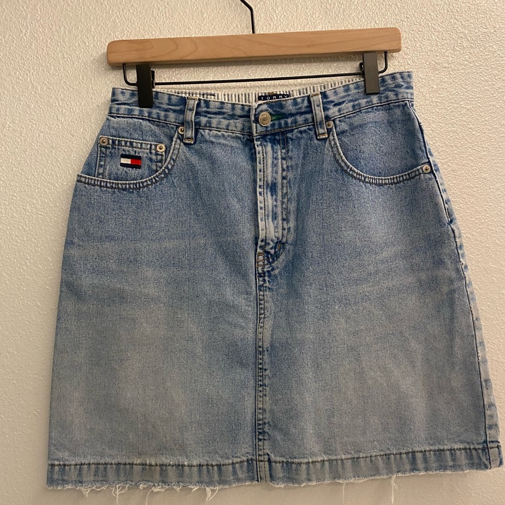 Denim Tommy Hilfiger skirt